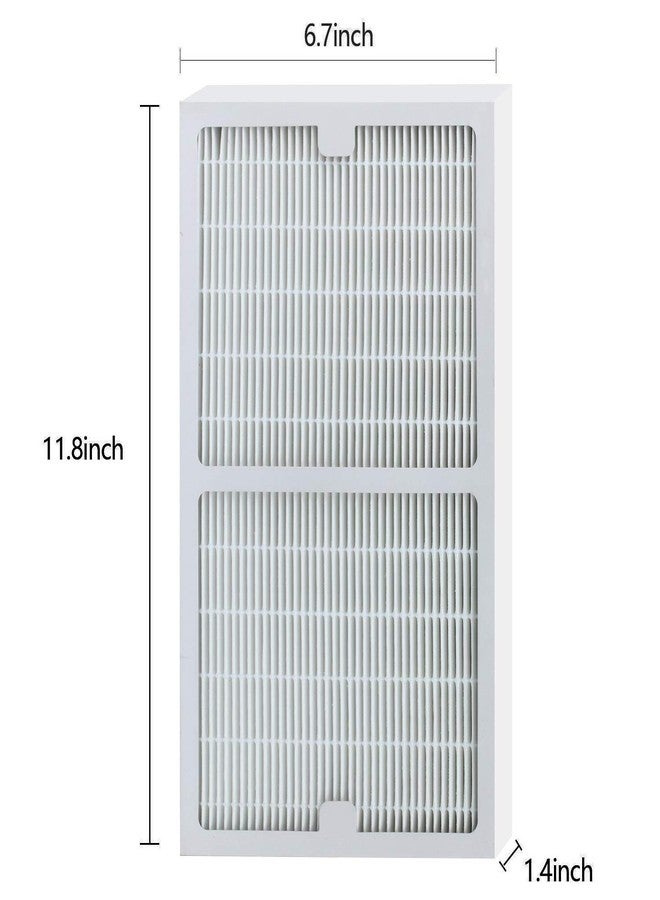 HALIEVE Replacement Idylis Air Purifier Filters C - 2 Pack Hepa & Carbon Filter Set for Idylis Air Purifiers IAP-10-280, IAP-10-200, Part # IAF-H-100C, IAFH100C - Image 5