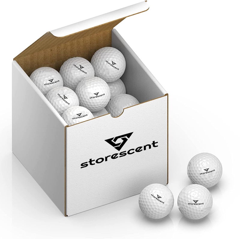Storescent Premium Polypropylene Golf Ball - Durable & Long-Lasting for Exceptional Performance On The Course (1), White - Image 2