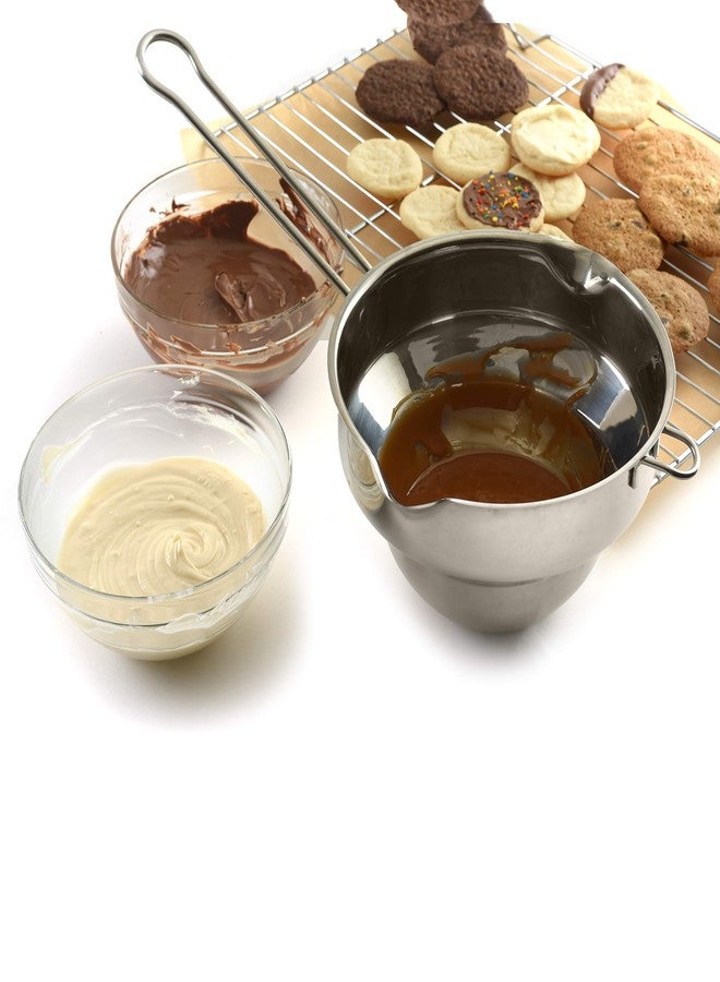 نور برو غلاية نوربرو العالمية المزدوجة المصنوعة من الفولاذ المقاوم للصدأ، سعة 3 كوارت - Image 3