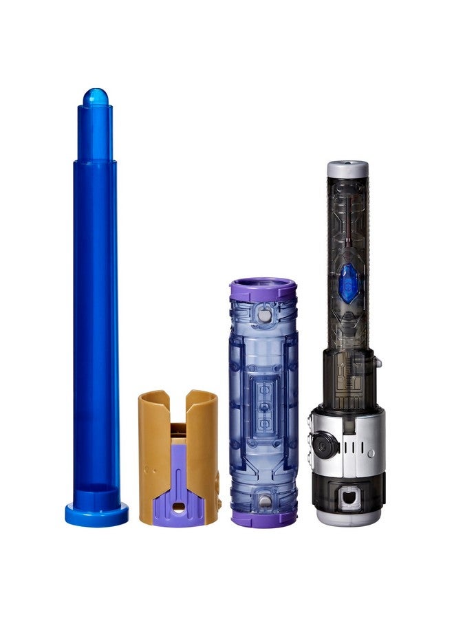 STAR WARS STAR WARS Lightsaber Forge Kyber Core Jedi Master Sol, Officially Licensed Blue Customizable Electronic Lightsaber, Toys for 4 Year Old Boys and Girls & Up - Image 3