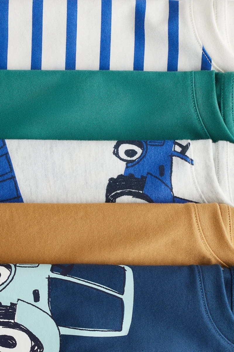 H&M 5-pack long-sleeved T-shirts