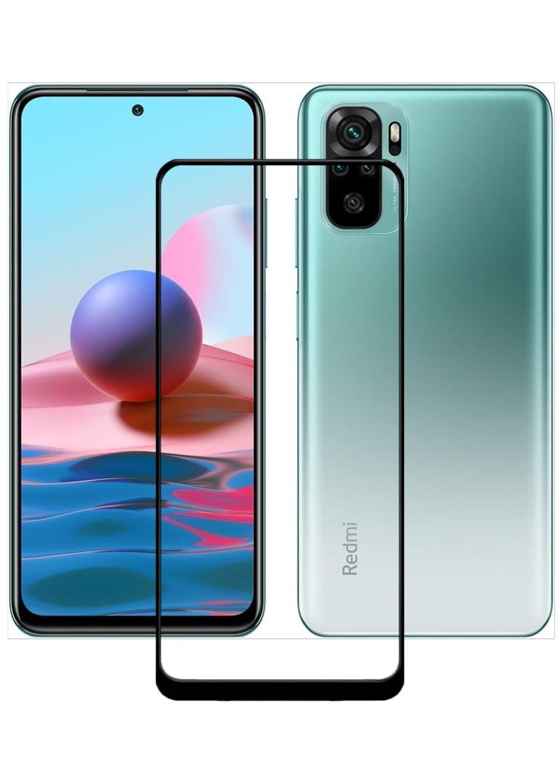 ACLIX Antistatic ESD Dustproof Premium Quality High Definition Tempered Glass Screen Protector Designed For Xiaomi Redmi Note  10 - Image 1