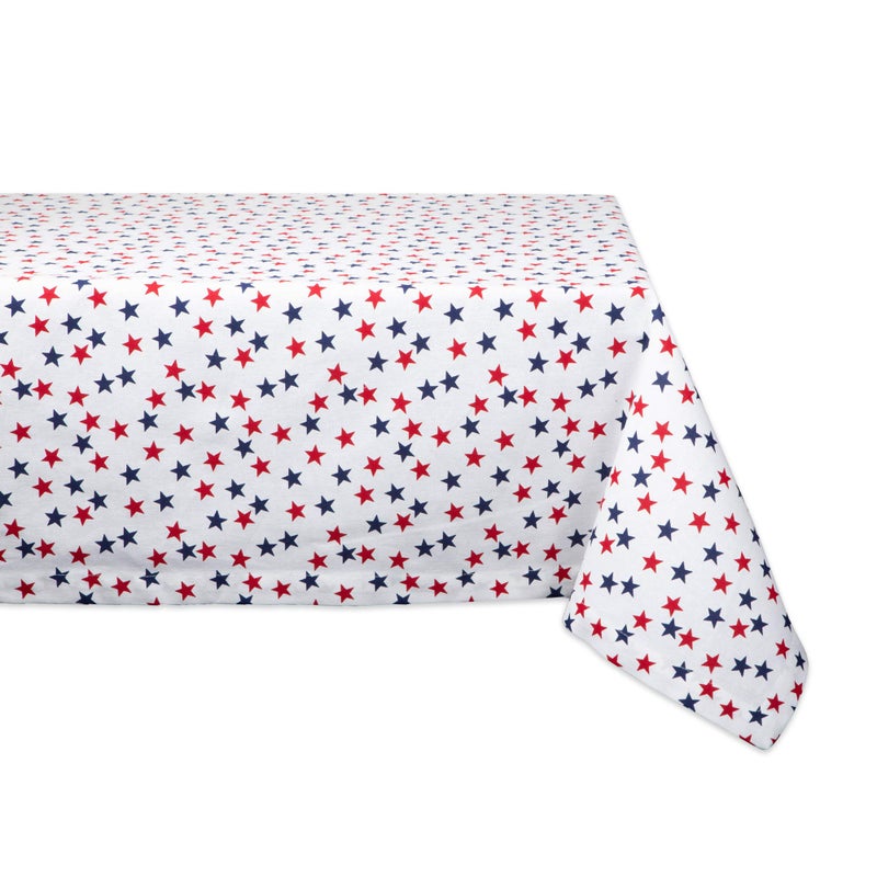 DII Americana Stars Kitchen Tabletop Collection 4th of July Memorial Day Dcor Tablecloth 60x84