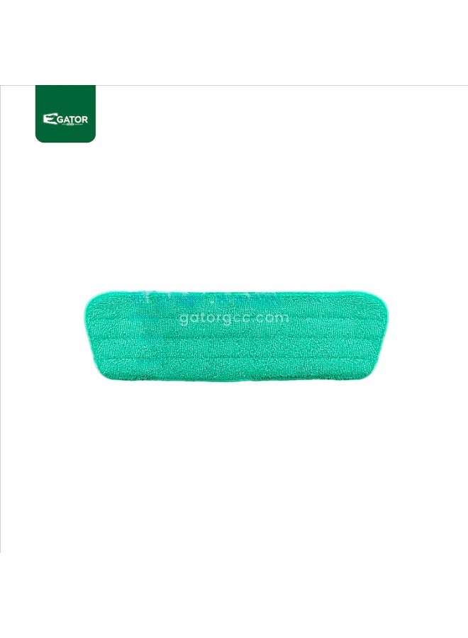 Gator Microfiber wet and dry mop Aluminum | 40 cm | GREEN - Image 2