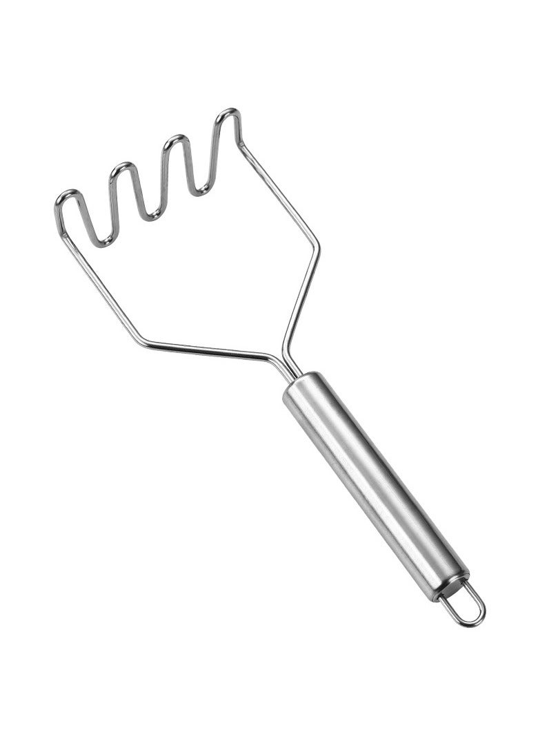 Wavy Potato Masher Stainless Wire Masher Kitchen Tool for Making Mashed Potato, Banana Bread, Pumpkin Puree 