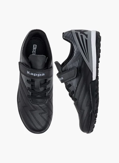 Kappa Boys' Printed Sports Shoes with Hook and Loop Closure