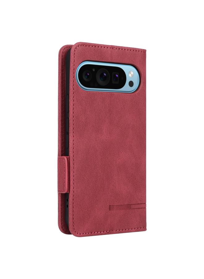 S-TOP Case For Google Pixel 9 Pro XL Magnetic Clasp Leather Phone Case - Image 3