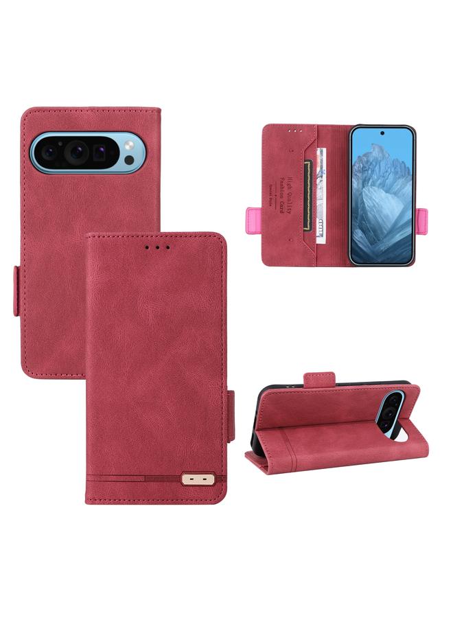 S-TOP Case For Google Pixel 9 Pro XL Magnetic Clasp Leather Phone Case - Image 1