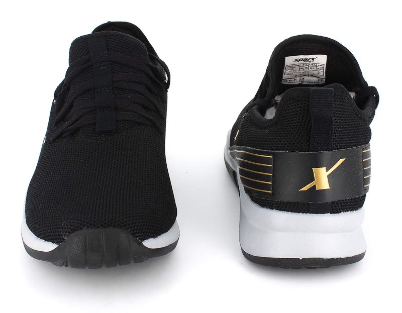 Sparx Men SM-614 Black Golden Sports Shoes - Image 4
