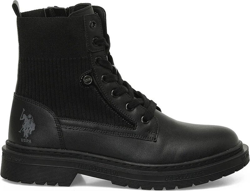 U.S. Polo Assn. 4W Lacy 4Pr Women's Boots A101914274 Black  - Image 1