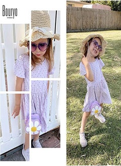 SYOSI Heart-shaped Sunglasses for Kids Stylish Cute Bee Frame for Toddler Girls Boys Age 2-10 UV400 Protection, Children's Sunglasses Light Color Gradient Lens Jelly Frame Sunglasses  - Image 5