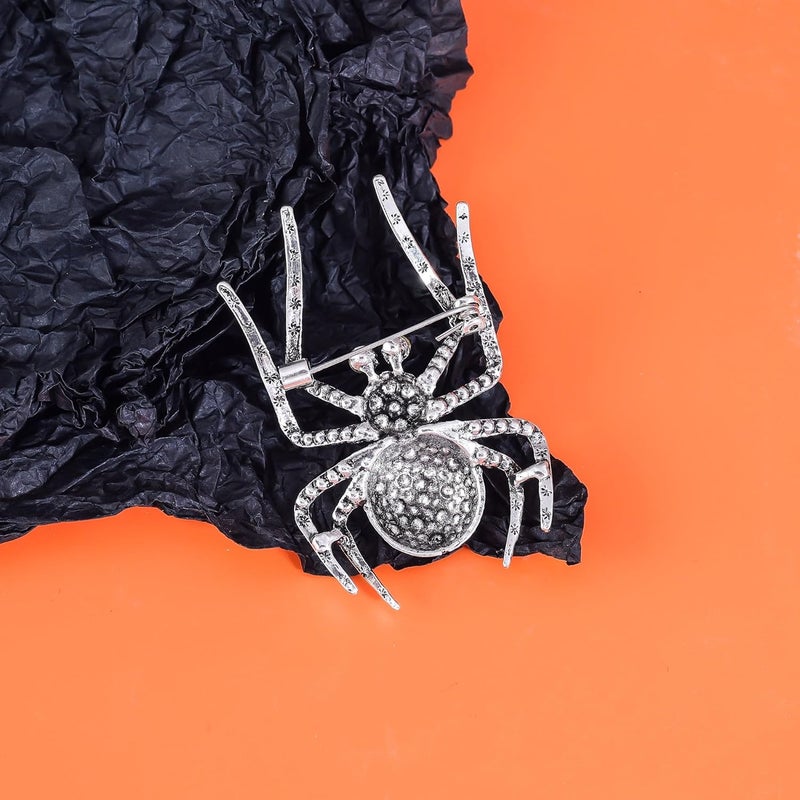 YOQUCOL Halloween Spider Shape Brooch Pins for Women Girls Gift - Image 5