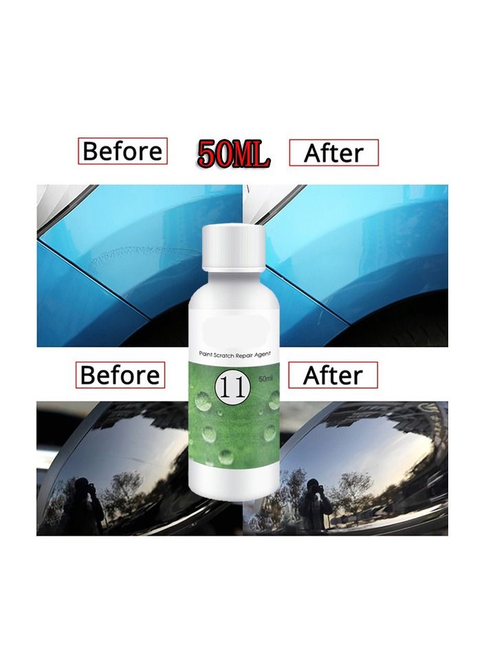1-Bottle 50ML Paint Care Scratch Removal,Slight Scratch Solution Remover,Repair Polish Care Maintenance Auto Detailing - Image 5