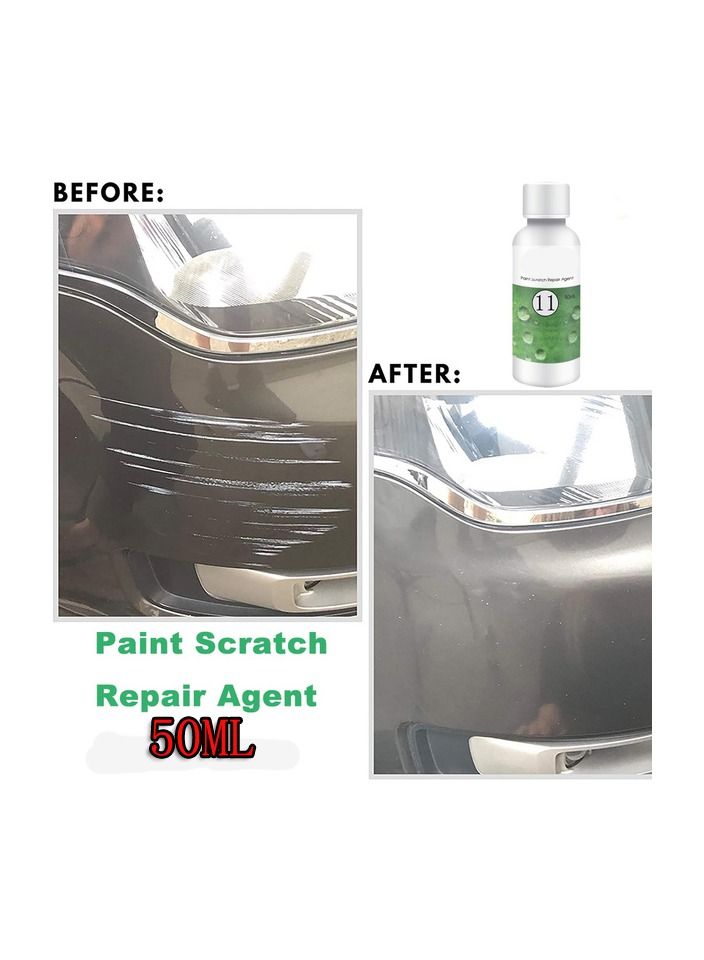 1-Bottle 50ML Paint Care Scratch Removal,Slight Scratch Solution Remover,Repair Polish Care Maintenance Auto Detailing - Image 4