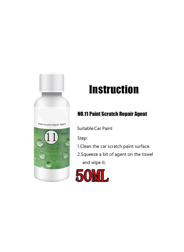 1-Bottle 50ML Paint Care Scratch Removal,Slight Scratch Solution Remover,Repair Polish Care Maintenance Auto Detailing - Image 3