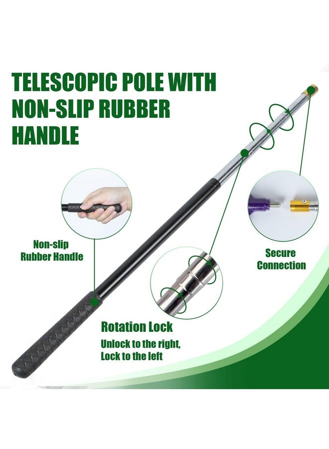 IC ICLOVER IC ICLOVER Snake Catcher Net, Snake Grabber Handling Tool, Snake Catching Net with Telescopic Pole, Adjustable Snake Capture Stick, Rattle Snake Catching and Transport Picker, Extended from 16" to 59"  - Image 3