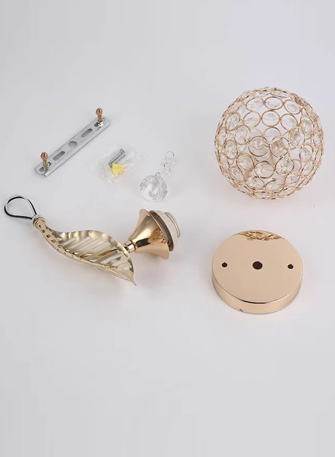 ERENYEA Modern Crystal Wall Lamp E27 (Without Light Source) - Image 5