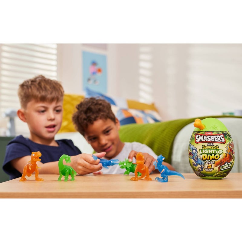 ZURU Smashers Jurassic Nano Light Up Dino Egg (Assorted) - Image 4