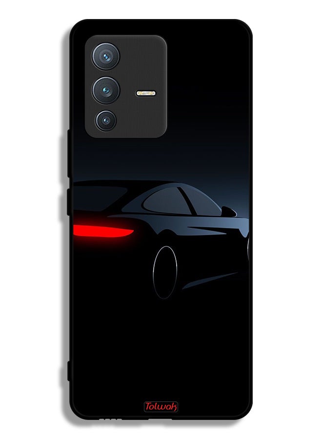 Tolwak Vivo V23 Pro 5G Protective Case Cover Dark Car - Image 1