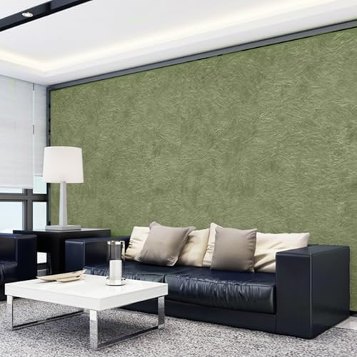 ALOXE Liquid Wallpaper for Walls Décor (2kg) | Easy to Apply Plant Based Eco Friendly Wall Décor with 110sqft Coverage New Age Seam Less Finish Decorative Wall Covering (ArtLine-B-056-Matte Green) - Image 5