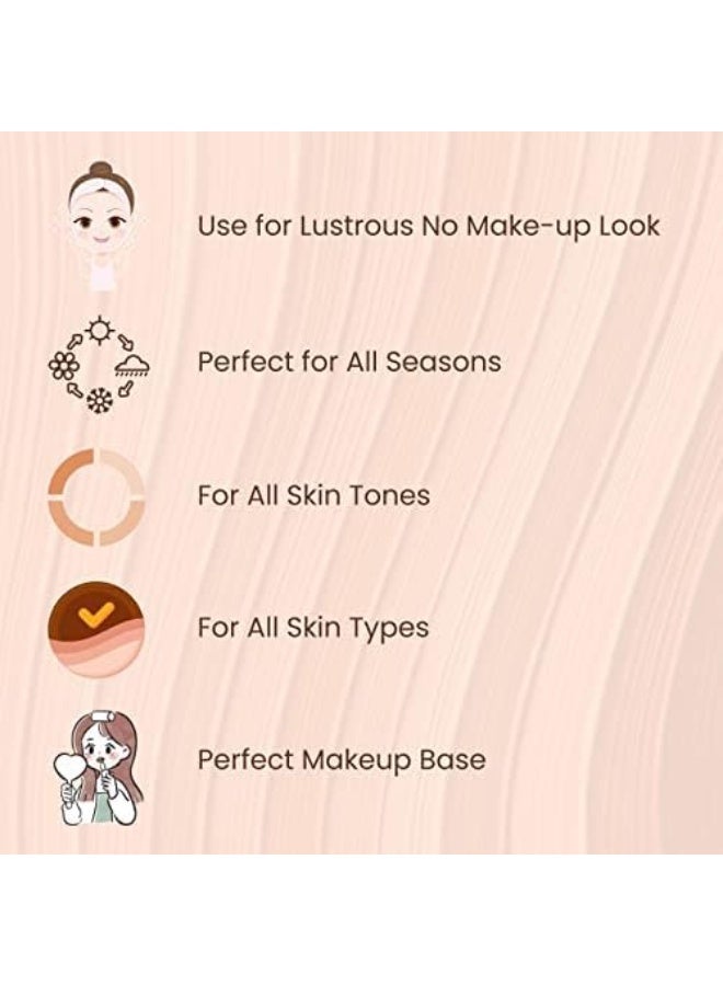 Barva Perfect Glow BB Cream 10ml + SPF 30 Dusky Foundation Combo | Lightweight, Long Lasting, Natural Finish Face Makeup | Pack of 2 - Image 3