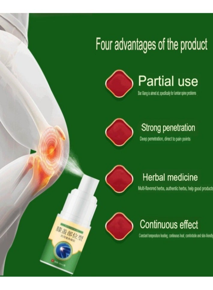 Generic 2PACK Knee Pain Relief Spray - Lumbar Spine Cold Gel Spray, Joint Relief Herbal Mist, Herbs Bruise Spray, Arthritis Pain Relief, Relief Muscle Cramp，Natural Pain Reliever Spray 30ml*2 - Image 3