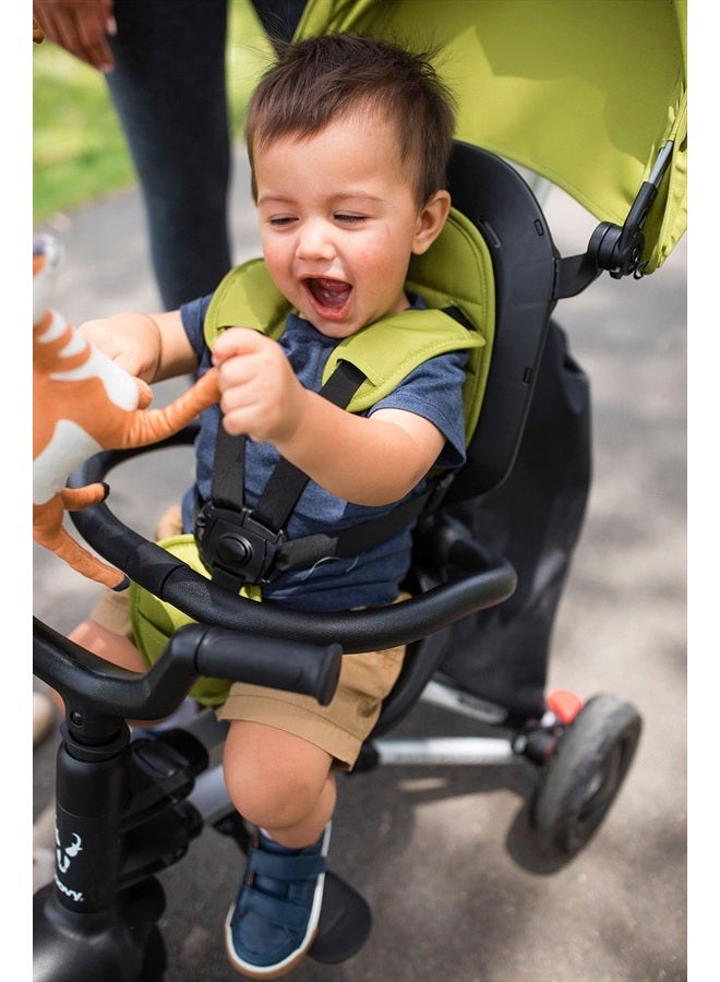 Joovy دراجة ثلاثية العجلات القابلة للطي للأطفال Tricycoo UL، 8 مراحل، إصدار مؤسسة حديقة سونوران برونغهورن الوطنية ومجموعة هدايا - لعبة محشوة، سجادة طاولة وكتاب - Image 4