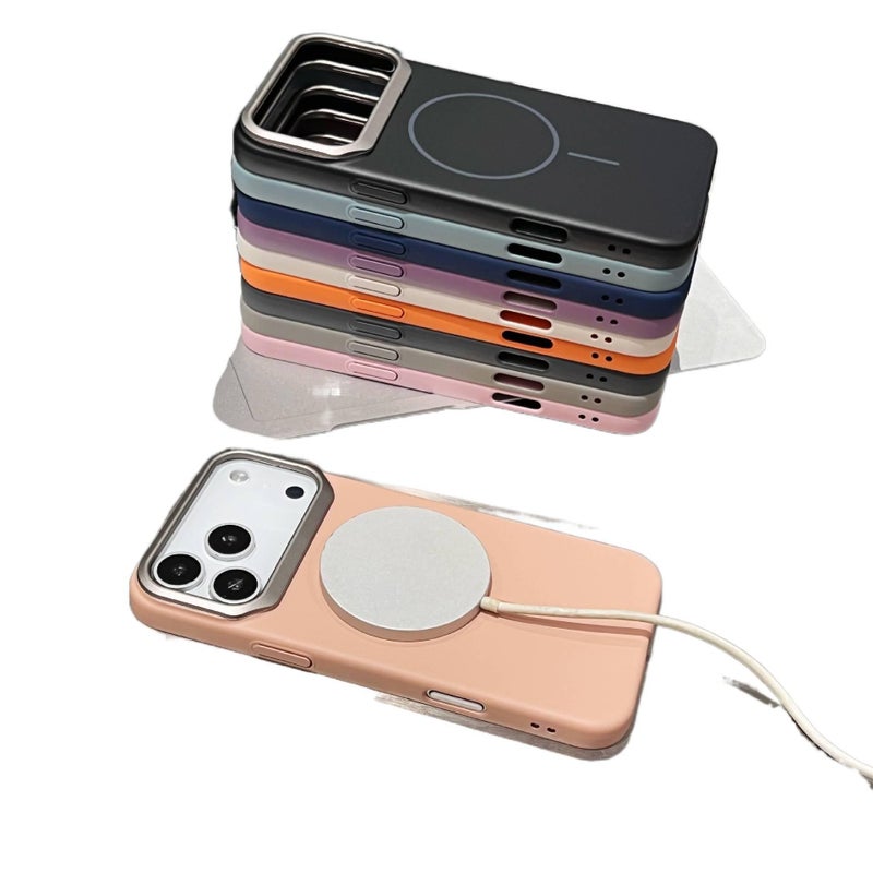 غطاء MagSafe | PC | حماية من السقوط | مقاومة لبصمات الأصابع | أسود | مقاوم للصدمات لـ iPhone 13 - Image 5