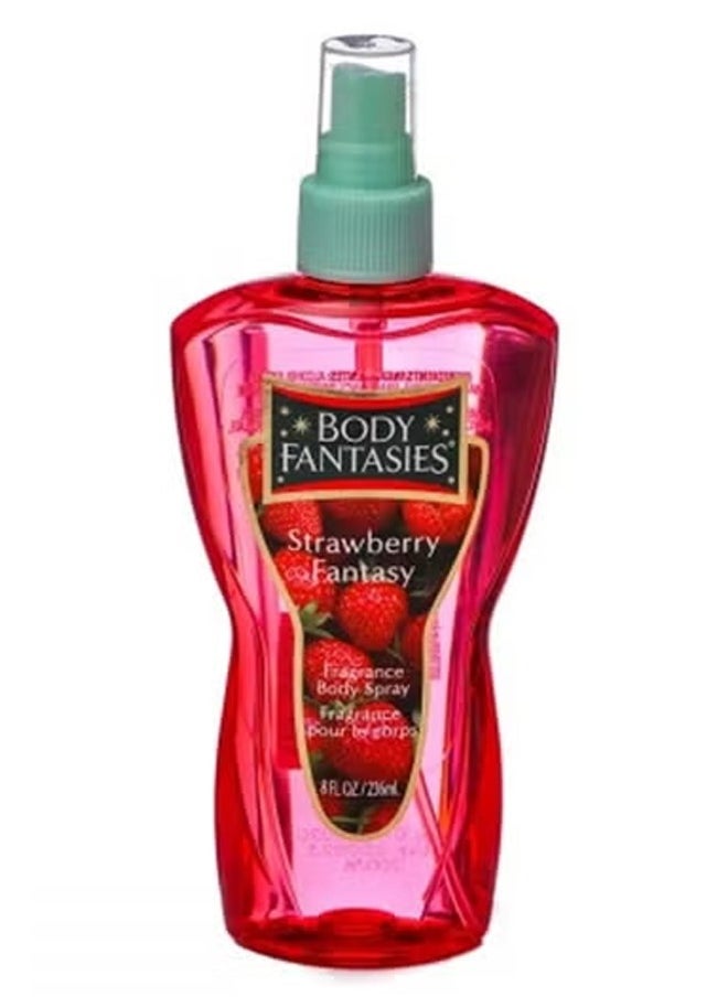 FANTASIES - Strawberry Body Spray 236 ml - Image 1