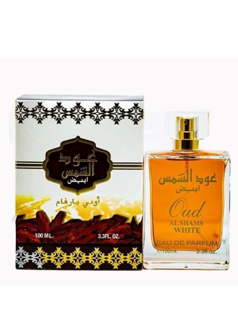 أرض الزعفران - عود الشمس ابيض اودي بارفان 100مل - Image 1