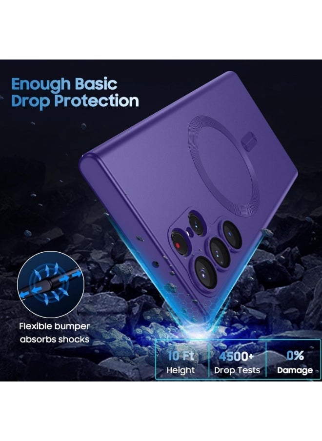 Raxoom Samsung Galaxy S22 Ultra Case Cover â€“ Slim, Thin Magnetic Compatible with MagSafe â€“ Durable Protective Case with Precise Cutouts for Samsung Galaxy S22 Ultra 6.8-inch â€“ Lightweight Shock-Absorbing Phone Case for Everyday Use - Image 4