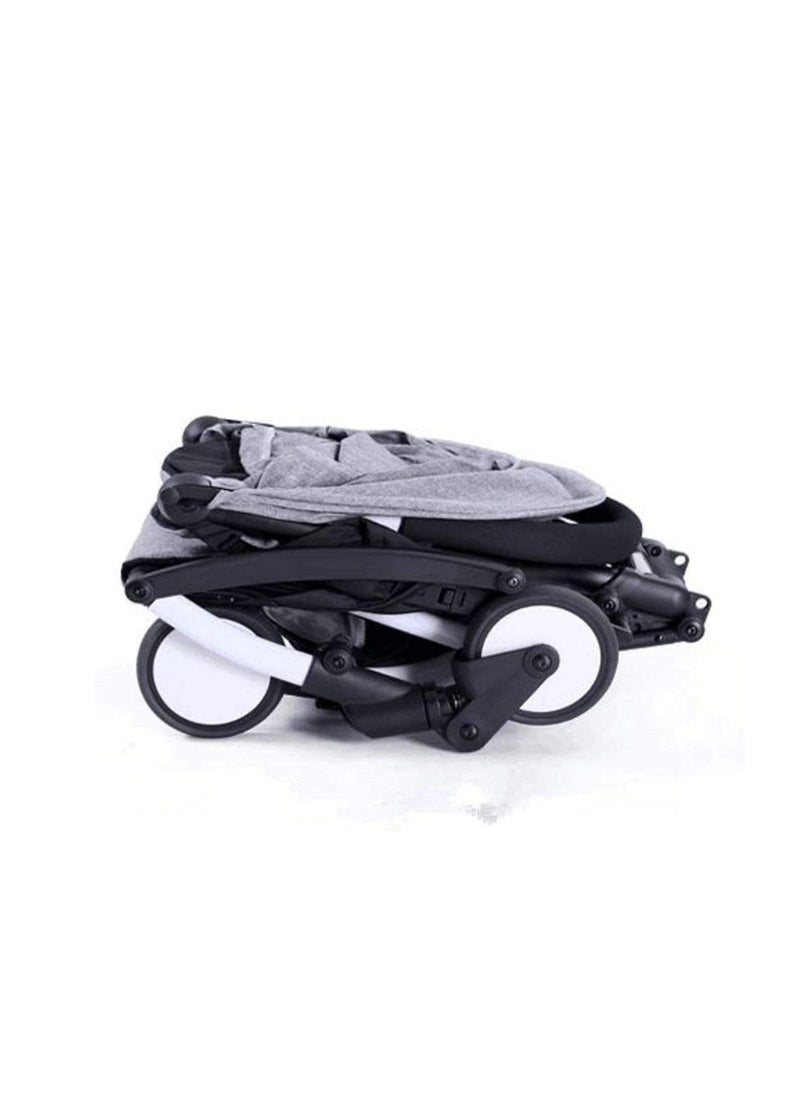 Ntech NTECH Travel Lite Shock Proof Stroller 4 Wheels Air Travel Cabin Cover Carry Bag Newborn Baby/Kids Stroller (Grey)  - Image 2