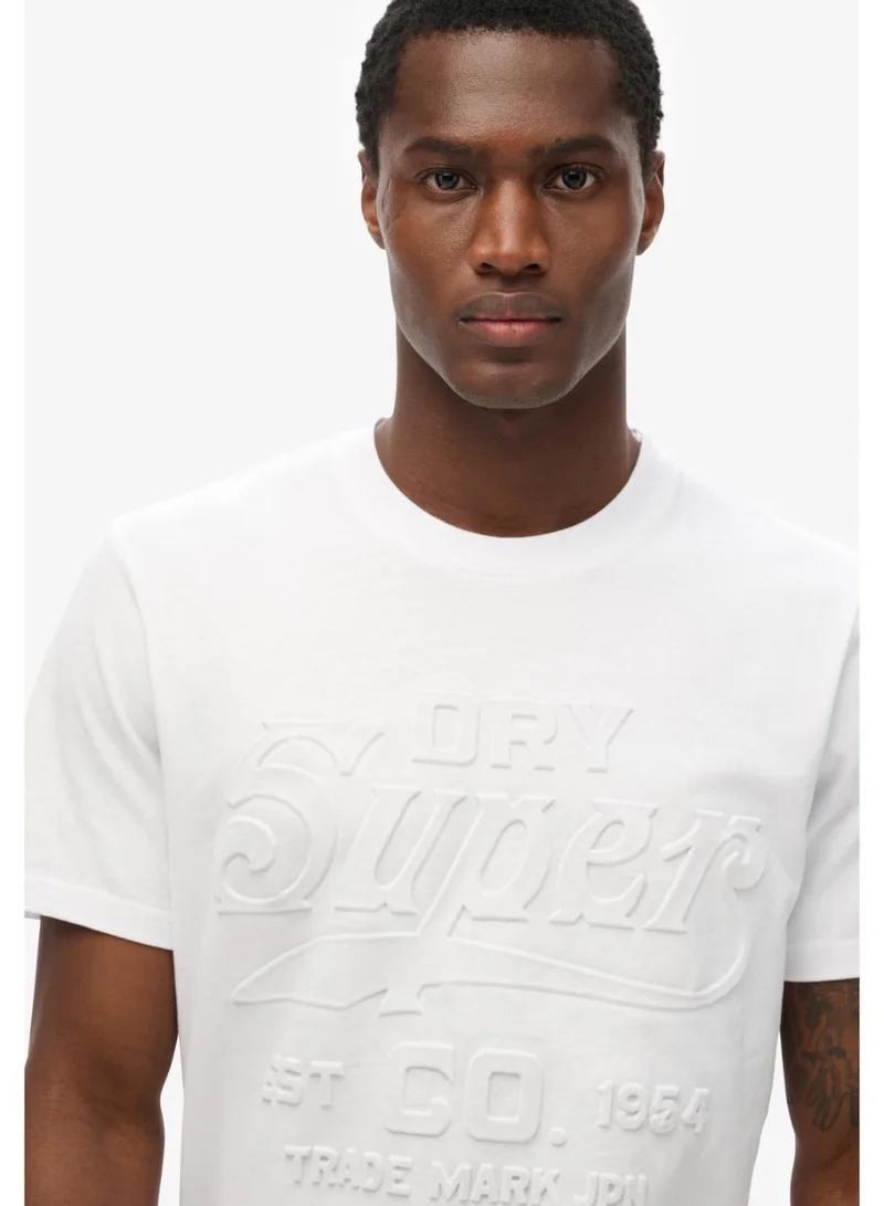 Superdry  Workwear Embossed Relaxed Tee for Men | Best Price UAE