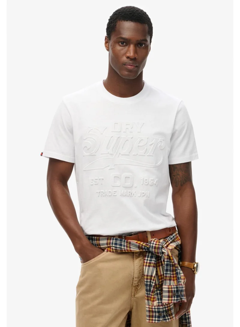 سوبر دراي تي شيرت مريح بنقش عملي