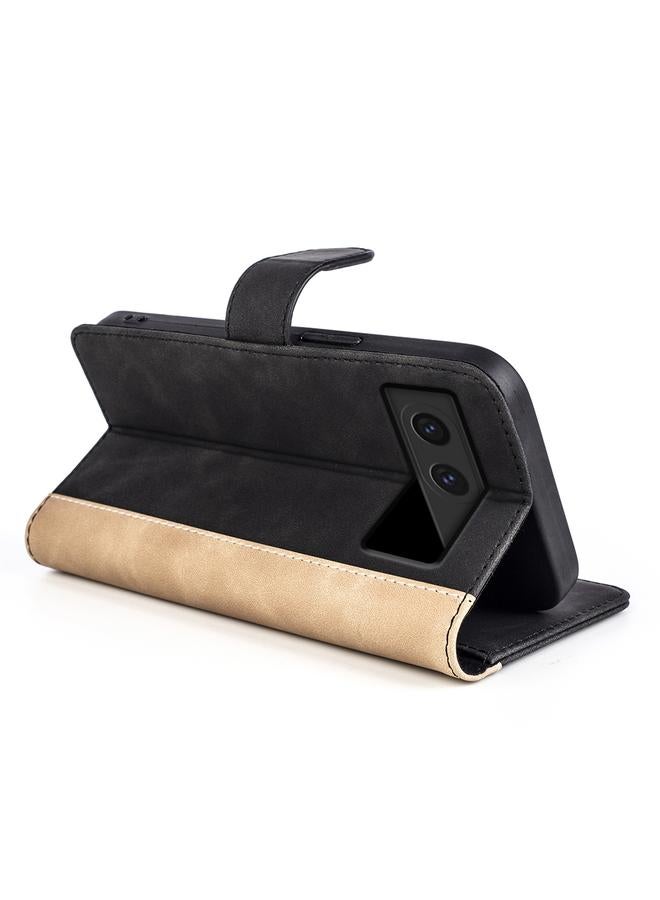 اس-توب جراب هاتف Google Pixel 8a مصنوع من الجلد مع خياطة أفقية قابلة للطي - Image 5