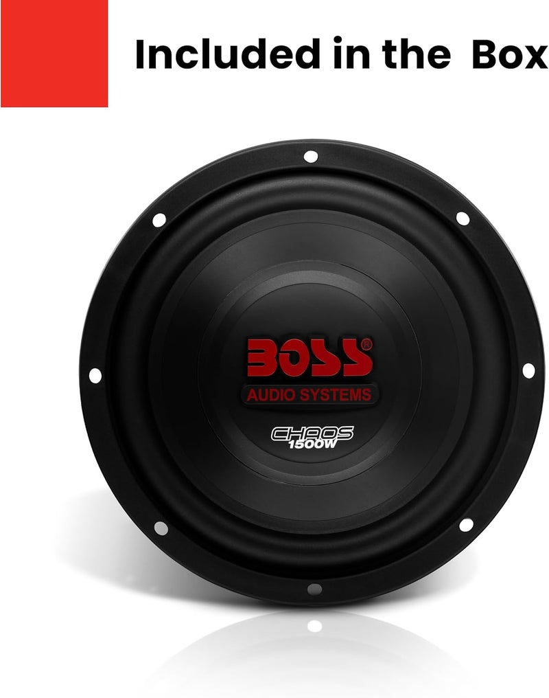 BOSS Audio Systems CH10DVC 1500 Watt 10 Inch Dual 4 Ohm Voice Coil Car Subwoofer - Image 5
