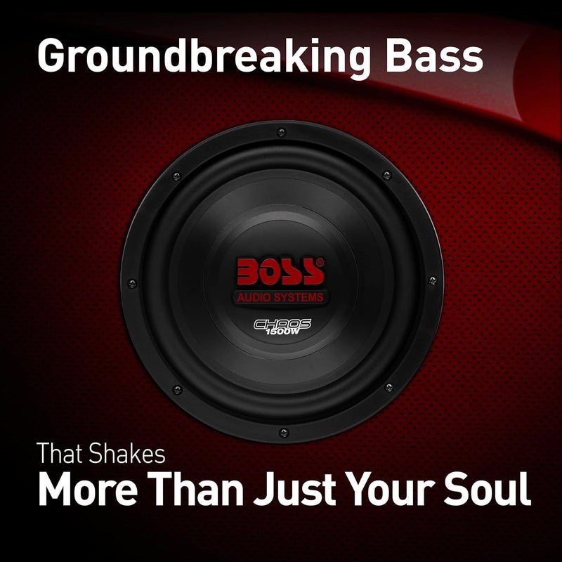 BOSS Audio Systems CH10DVC 1500 Watt 10 Inch Dual 4 Ohm Voice Coil Car Subwoofer - Image 3