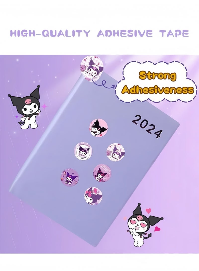 Lee Yon 2000-Piece Motivational Stickers for Kids, 4 Rolls 20 Designs Motivational Stickers, Waterproof Cute Cartoon Vinyl Stickers, ,Children's Gifts, Envelope Stickers, Sticker Gifts, Anime Sealing Stickers - Image 5