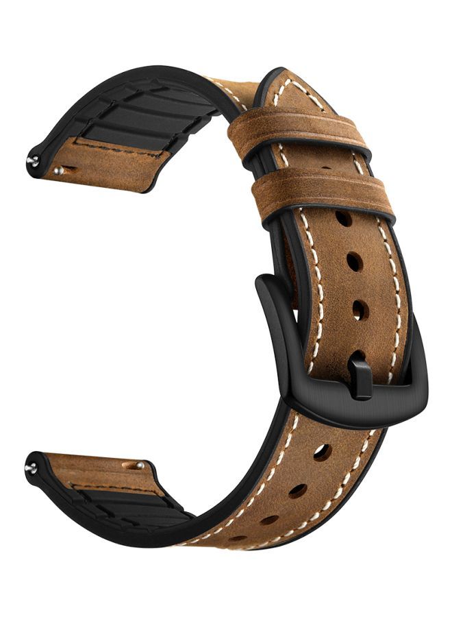 إسكدنيا سوار بديل للساعة الذكية البني الفاتح - Image 1