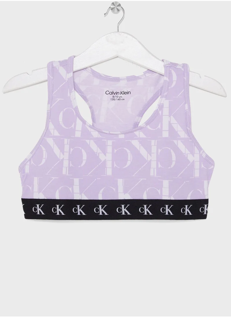 CALVIN KLEIN Kids 2 Pack Assorted Bralette