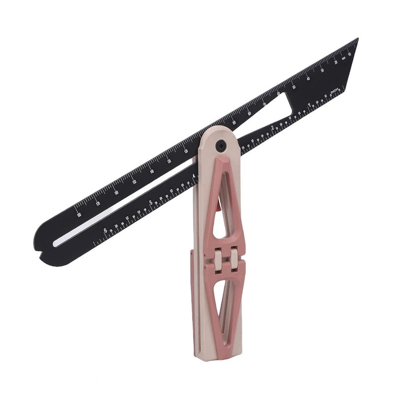Sliding T Bevel Angle Finder Durable Measuring Tool for Carpentry Professionals ABS Beige - Image 3