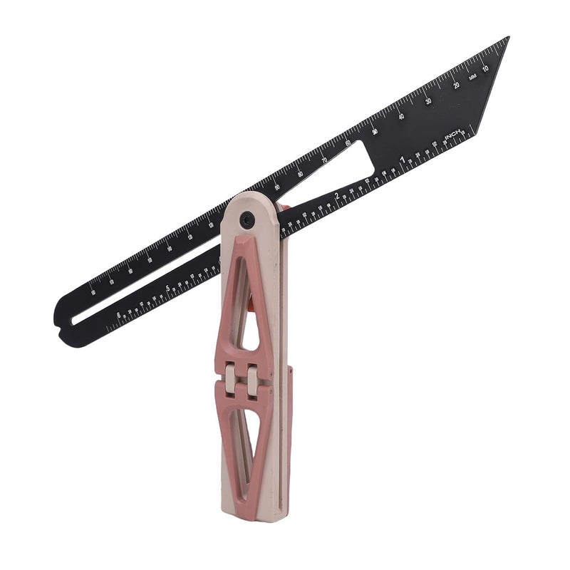 Sliding T Bevel Angle Finder Durable Measuring Tool for Carpentry Professionals ABS Beige - Image 5