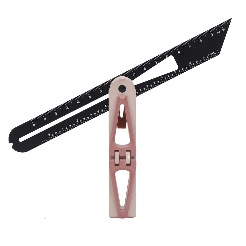 Sliding T Bevel Angle Finder Durable Measuring Tool for Carpentry Professionals ABS Beige - Image 4