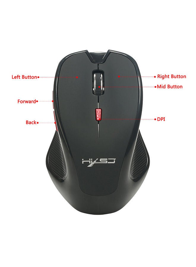 NIBEMINENT Wireless Mouse Black - Image 2