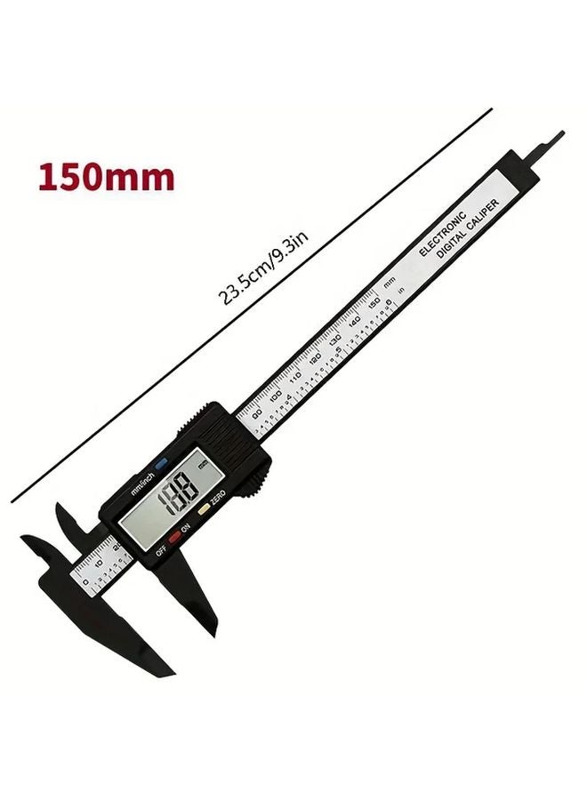 GOXAWEE 150mm Digital Display Vernier Caliper High Strength Plastic Measuring Tool - Image 3