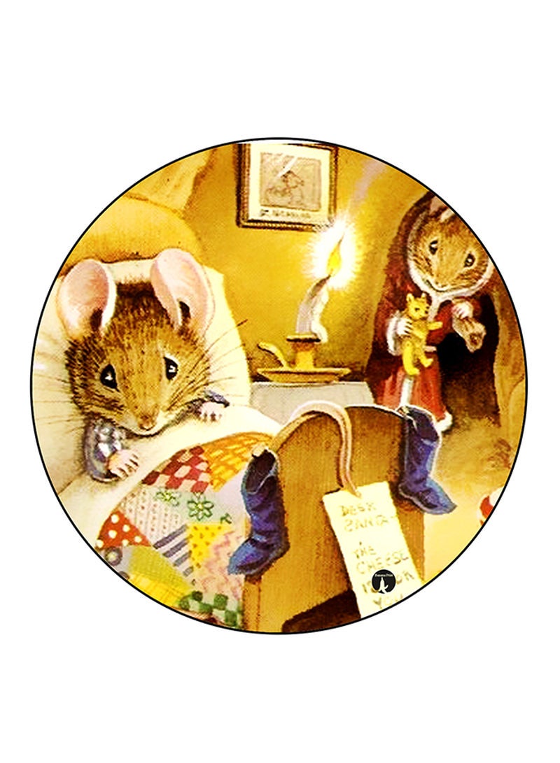 RKN Mouse Printed Fridge Magnet Multicolour - Image 1