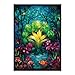 Katomula 100 Card Sleeves for MTG with 100 Inner Sleeves Textured Back Art Sleeve Fit Standard Size Cards Forest - Image 3