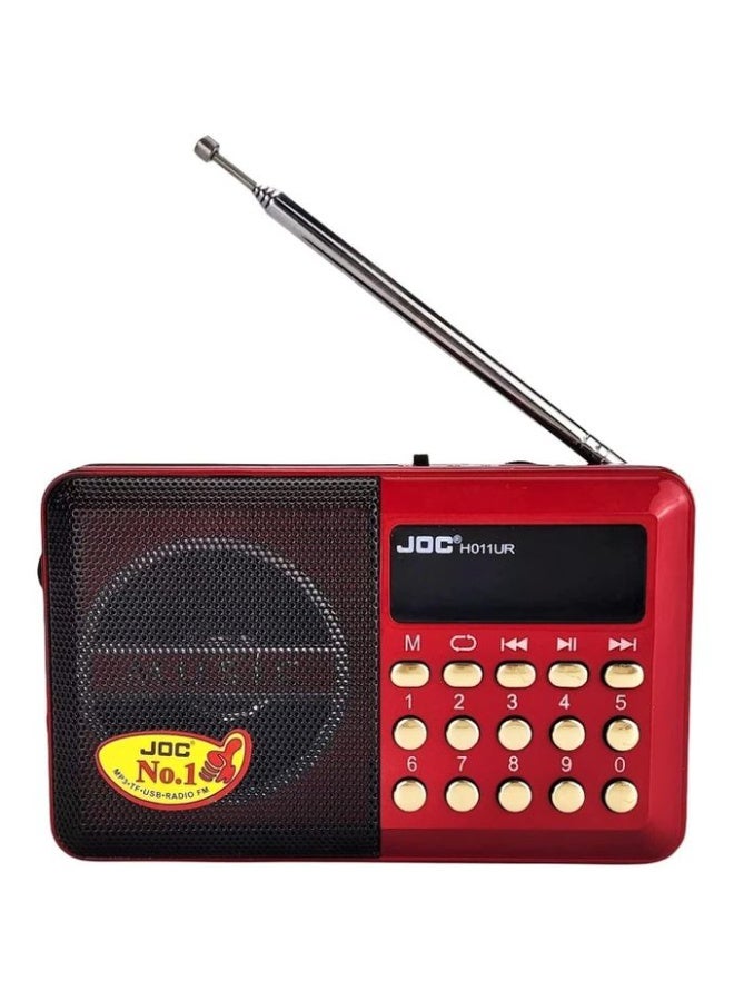 Joc Radio USB H011UR Red/Black - Image 1