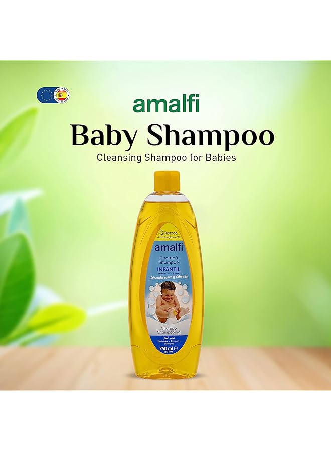 AMALFI Shampoo For Baby 750 Ml Pack Of 1 - Image 2
