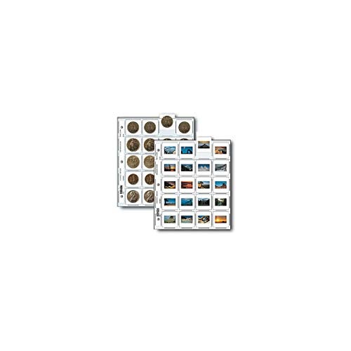 Print File 35mm Slide Pages Holds Twenty 2x2" Mounted Transparencies, Top Loading, Pack of 100 - Image 4